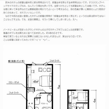 【バニ誕祝い】 俺がプレゼント ホテルの間取り図