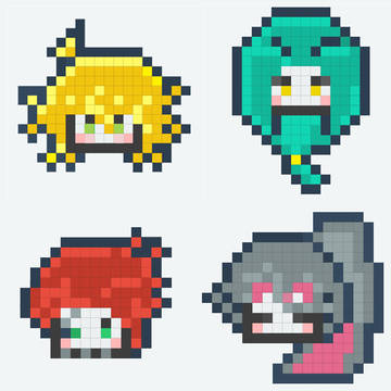 【Pixel art】妄想扉組