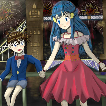 コナンとひかりのイギリスデート