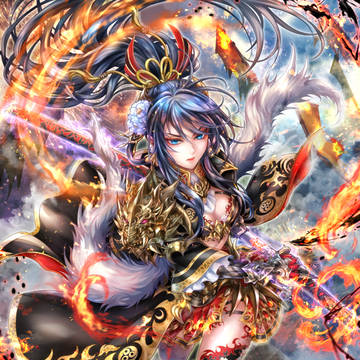 戦国姫神ワルキュリエ「土方歳三(孤狼)」