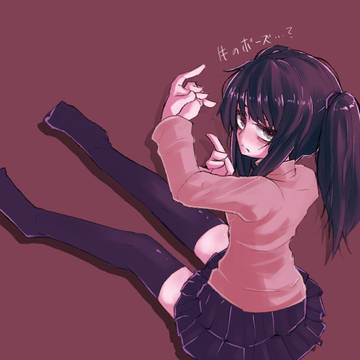 牛のポーズ