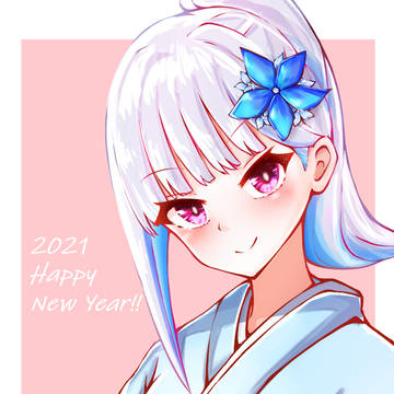 描き初めリゼ様