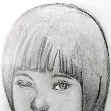 鉛筆画