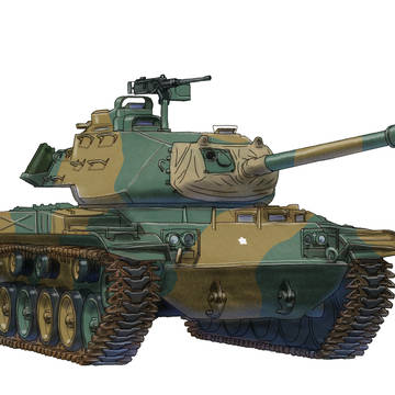m41「ウォーカーブルドッグ」軽戦車