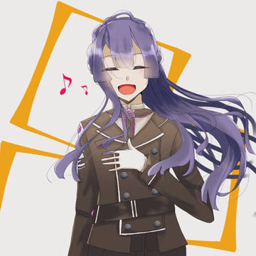 歌う長尾