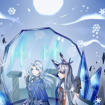 【FF14*アークナイツ】雪上の足迹