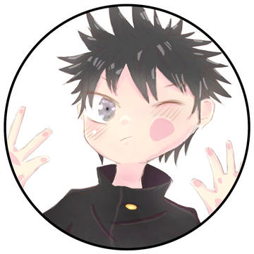 伏黒くんのアイコン用イラスト