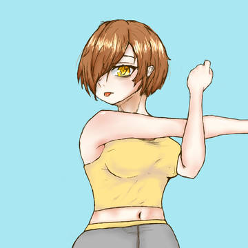 うちの子ちゃんストレッチ