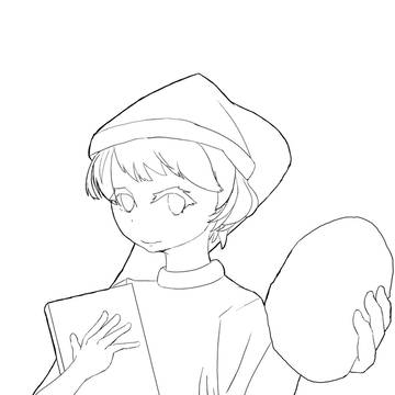 ドレミースイートさん(線画)