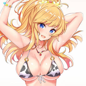 丑年なので牛柄ビキニ唯ちゃん