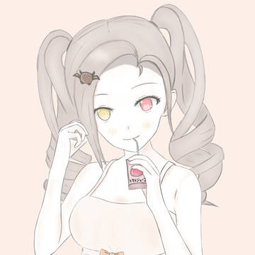 トマトジュースの女の子(吸血鬼 リリアナ)
