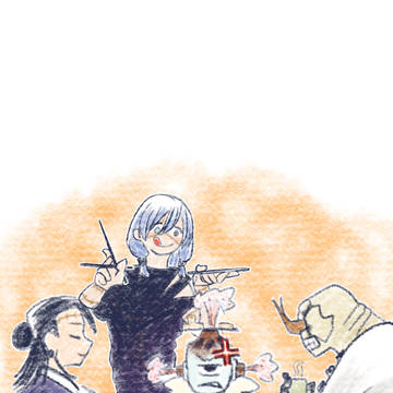 2021年賀用イラスト