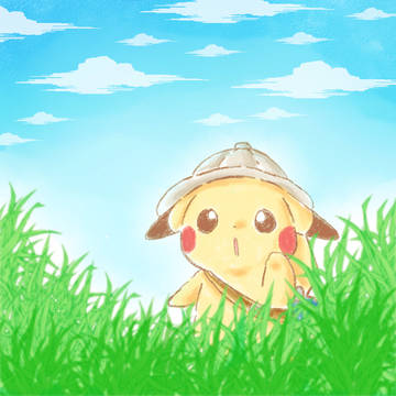 探検ピカチュウ