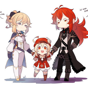 Diluc and his new family