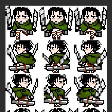picts~のアバター用に描いた