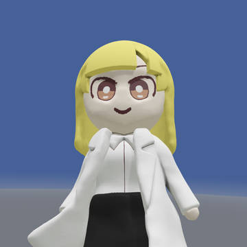 【ねんど風味なSDキャラ画像】フレイちゃん【なろう小説設定画】