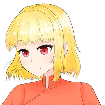 金髪とチャイナ服を描きたかっただけの絵