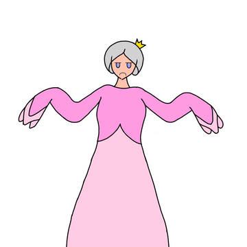 うちのこ（ブルンゲル擬人化）