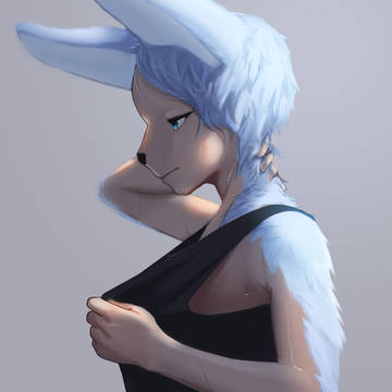 青毛の男の子