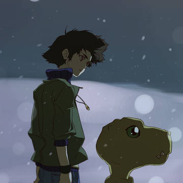 digimon's rain