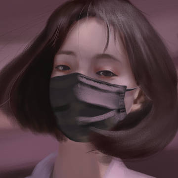 Mask on