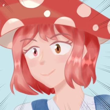 Mushroom girl