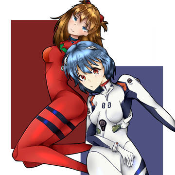 Rei and Asuka
