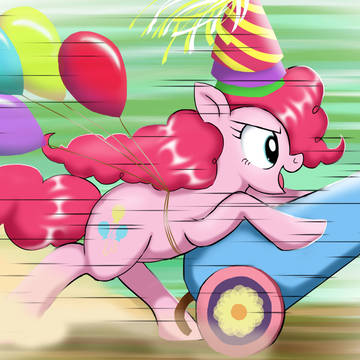 When Pinkie Invited to the party