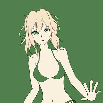 水着のヴァイオレット