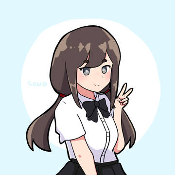 Cute schoolgirl