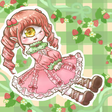 最近の単眼ちゃん絵４枚まとめ