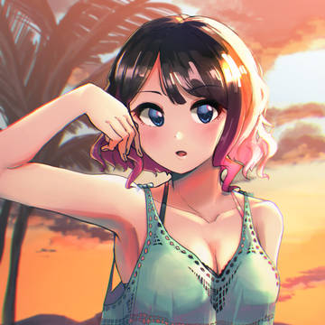 夏浜辺