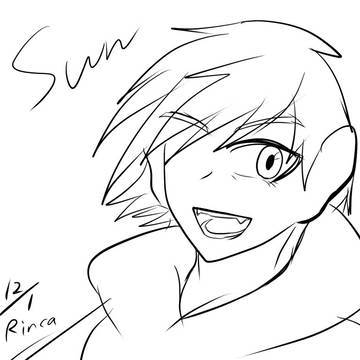擬人化落書き月間