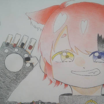 初投稿　莉犬くん描いてみた！