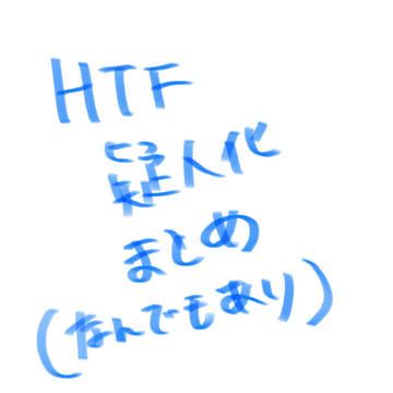 HTF擬人化まとめ