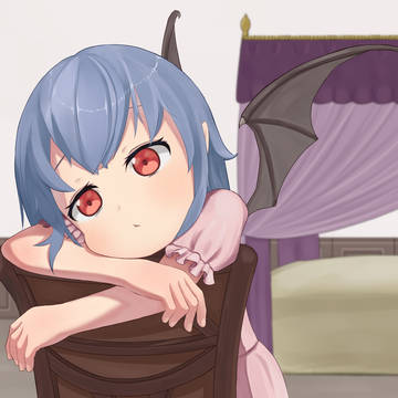 寝起きでぐでっとしてるれみたん