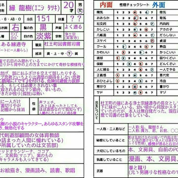 二次創作うち夢CP参考資料(✒️📗)
