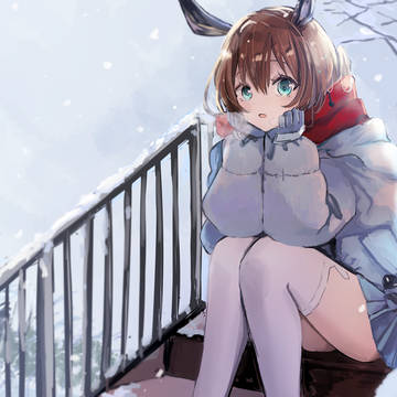 休憩中