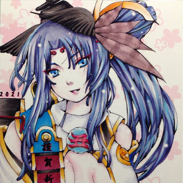 美しき英霊（2021年年賀状）