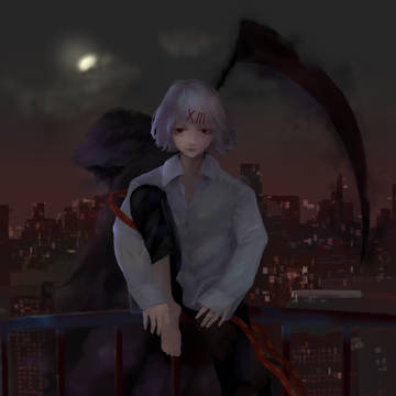 月夜に死神