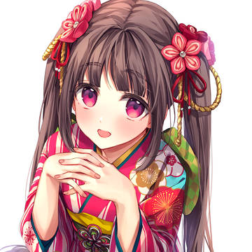 着物ツインテちゃん