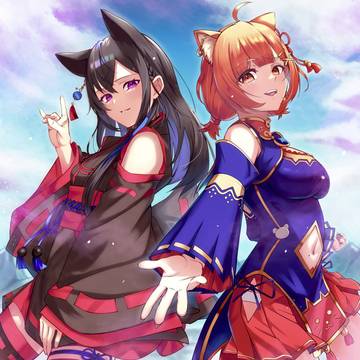 うるは嬢&ぷてち