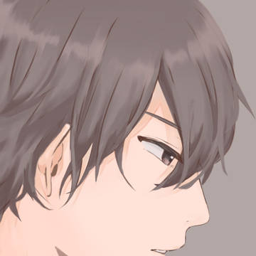 横顔