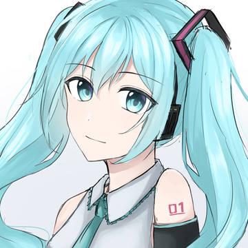 初音ミク落書き