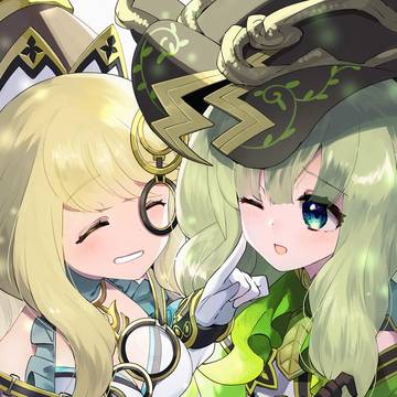 輝門の大魔女・サレーネと森衣の大魔女・アルジェ