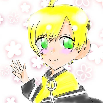 ぷりっつさんを描きました[下手です]