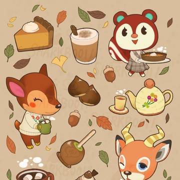 秋の季節 〜どうぶつの森〜