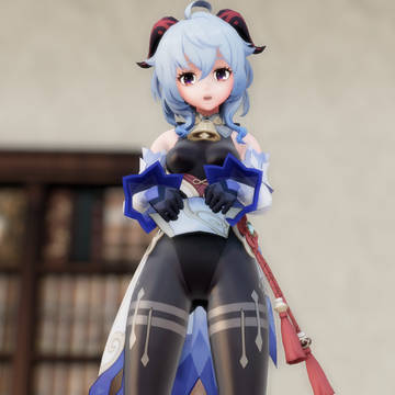 頼んだら見せてくれそうな甘雨さん