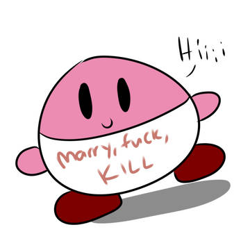 Kirby says hi