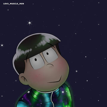 Space boy and sexy pineapple